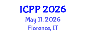 International Conference on Pharmacy and Pharmacology (ICPP) May 11, 2026 - Florence, Italy International Conference on Pharmacy and Pharmacology (ICPP) May 11, 2026 - Florence, Italy