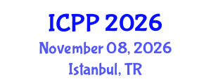 International Conference on Pharmacy and Pharmacology (ICPP) November 08, 2026 - Istanbul, Turkey