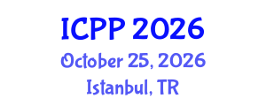 International Conference on Pharmacy and Pharmacology (ICPP) October 25, 2026 - Istanbul, Turkey