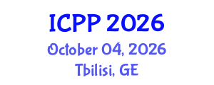 International Conference on Pharmacy and Pharmacology (ICPP) October 04, 2026 - Tbilisi, Georgia