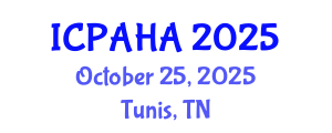 International Conference on Philosophy, Archaeology, History and Anthropology (ICPAHA) October 25, 2025 - Tunis, Tunisia