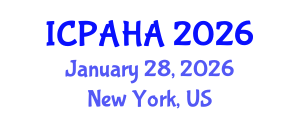 International Conference on Philosophy, Archaeology, History and Anthropology (ICPAHA) January 28, 2026 - New York, United States