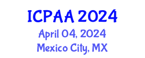 International Conference on Philosophy, Art and Aesthetics (ICPAA) April 04, 2024 - Mexico City, Mexico