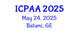 International Conference on Philosophy, Art and Aesthetics (ICPAA) May 24, 2025 - Batumi, Georgia
