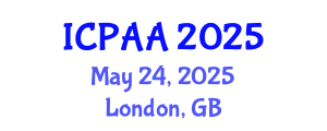 International Conference on Philosophy, Art and Aesthetics (ICPAA) May 24, 2025 - London, United Kingdom