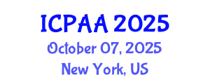 International Conference on Philosophy, Art and Aesthetics (ICPAA) October 07, 2025 - New York, United States
