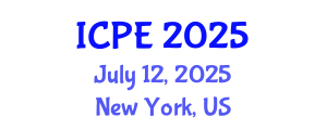 International Conference on Philosophy Education (ICPE) July 12, 2025 - New York, United States