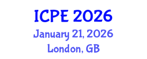 International Conference on Philosophy Education (ICPE) January 21, 2026 - London, United Kingdom