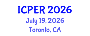 International Conference on Philosophy, Ethics and Religion (ICPER) July 19, 2026 - Toronto, Canada