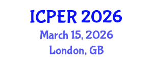 International Conference on Philosophy, Ethics and Religion (ICPER) March 15, 2026 - London, United Kingdom