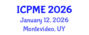 International Conference on Philosophy, Music and Emotion (ICPME) January 12, 2026 - Montevideo, Uruguay International Conference on Philosophy, Music and Emotion (ICPME) January 12, 2026 - Montevideo, Uruguay