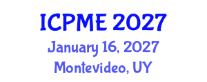 International Conference on Philosophy, Music and Emotion (ICPME) January 16, 2027 - Montevideo, Uruguay International Conference on Philosophy, Music and Emotion (ICPME) January 16, 2027 - Montevideo, Uruguay