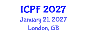 International Conference on Philosophy of Film (ICPF) January 21, 2027 - London, United Kingdom International Conference on Philosophy of Film (ICPF) January 21, 2027 - London, United Kingdom