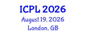 International Conference on Philosophy of Language (ICPL) August 19, 2026 - London, United Kingdom