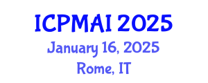 International Conference on Philosophy of Mind and Artificial Intelligence (ICPMAI) January 16, 2025 - Rome, Italy