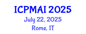 International Conference on Philosophy of Mind and Artificial Intelligence (ICPMAI) July 22, 2025 - Rome, Italy