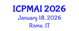 International Conference on Philosophy of Mind and Artificial Intelligence (ICPMAI) January 18, 2026 - Rome, Italy