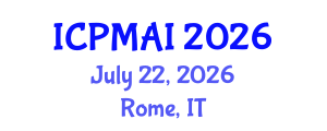 International Conference on Philosophy of Mind and Artificial Intelligence (ICPMAI) July 22, 2026 - Rome, Italy