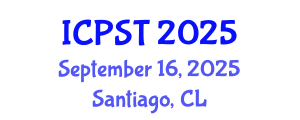 International Conference on Philosophy of Sciences and Technology (ICPST) September 16, 2025 - Santiago, Chile