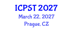 International Conference on Philosophy of Sciences and Technology (ICPST) March 22, 2027 - Prague, Czechia International Conference on Philosophy of Sciences and Technology (ICPST) March 22, 2027 - Prague, Czechia