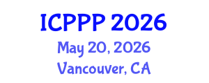 International Conference on Philosophy, Psychiatry and Psychology (ICPPP) May 20, 2026 - Vancouver, Canada