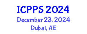 International Conference on Philosophy, Psychology and Spirituality (ICPPS) December 23, 2024 - Dubai, United Arab Emirates