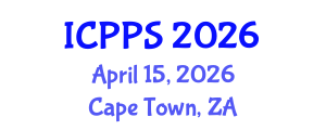 International Conference on Philosophy, Psychology and Spirituality (ICPPS) April 15, 2026 - Cape Town, South Africa