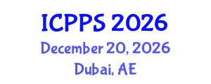 International Conference on Philosophy, Psychology and Spirituality (ICPPS) December 20, 2026 - Dubai, United Arab Emirates International Conference on Philosophy, Psychology and Spirituality (ICPPS) December 20, 2026 - Dubai, United Arab Emirates