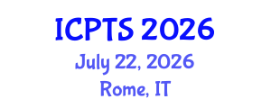 International Conference on Philosophy, Theology and Society (ICPTS) July 22, 2026 - Rome, Italy