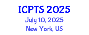 International Conference on Philosophy, Theology and Spirituality (ICPTS) July 10, 2025 - New York, United States International Conference on Philosophy, Theology and Spirituality (ICPTS) July 10, 2025 - New York, United States