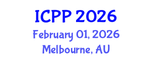 International Conference on Phonetics and Phonology (ICPP) February 01, 2026 - Melbourne, Australia