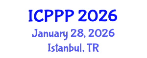 International Conference on Photobiology, Photochemistry and Photophysics (ICPPP) January 28, 2026 - Istanbul, Turkey