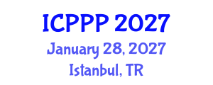 International Conference on Photobiology, Photochemistry and Photophysics (ICPPP) January 28, 2027 - Istanbul, Turkey International Conference on Photobiology, Photochemistry and Photophysics (ICPPP) January 28, 2027 - Istanbul, Turkey