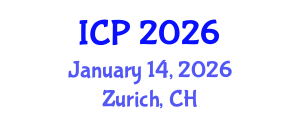 International Conference on Photochemistry (ICP) January 14, 2026 - Zurich, Switzerland