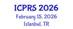 International Conference on Photogrammetry and Remote Sensing (ICPRS) February 15, 2026 - Istanbul, Turkey