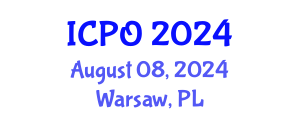 International Conference on Photonics and Optoelectronics (ICPO) August 08, 2024 - Warsaw, Poland
