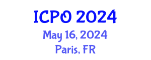 International Conference on Photonics and Optoelectronics (ICPO) May 16, 2024 - Paris, France