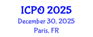International Conference on Photonics and Optoelectronics (ICPO) December 30, 2025 - Paris, France