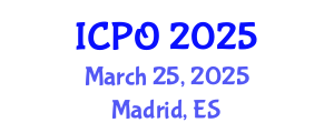 International Conference on Photonics and Optoelectronics (ICPO) March 25, 2025 - Madrid, Spain