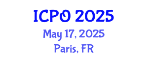 International Conference on Photonics and Optoelectronics (ICPO) May 17, 2025 - Paris, France