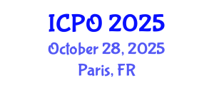 International Conference on Photonics and Optoelectronics (ICPO) October 28, 2025 - Paris, France