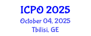 International Conference on Photonics and Optoelectronics (ICPO) October 04, 2025 - Tbilisi, Georgia