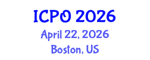 International Conference on Photonics and Optoelectronics (ICPO) April 22, 2026 - Boston, United States