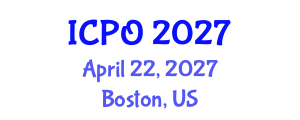 International Conference on Photonics and Optoelectronics (ICPO) April 22, 2027 - Boston, United States International Conference on Photonics and Optoelectronics (ICPO) April 22, 2027 - Boston, United States