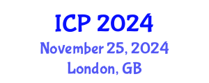 International Conference on Photonics (ICP) November 25, 2024 - London, United Kingdom