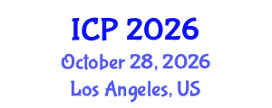 International Conference on Photonics (ICP) October 28, 2026 - Los Angeles, United States