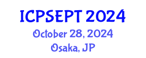 International Conference on Photovoltaic Solar Energy and Power Technology (ICPSEPT) October 28, 2024 - Osaka, Japan