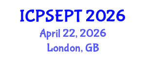 International Conference on Photovoltaic Solar Energy and Power Technology (ICPSEPT) April 22, 2026 - London, United Kingdom