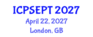International Conference on Photovoltaic Solar Energy and Power Technology (ICPSEPT) April 22, 2027 - London, United Kingdom International Conference on Photovoltaic Solar Energy and Power Technology (ICPSEPT) April 22, 2027 - London, United Kingdom
