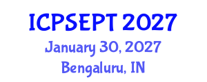 International Conference on Photovoltaic Solar Energy and Power Technology (ICPSEPT) January 30, 2027 - Bengaluru, India International Conference on Photovoltaic Solar Energy and Power Technology (ICPSEPT) January 30, 2027 - Bengaluru, India
